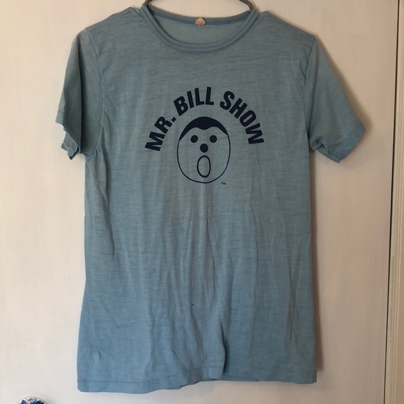 Vintage Mr Bill Show Collector Shirt 